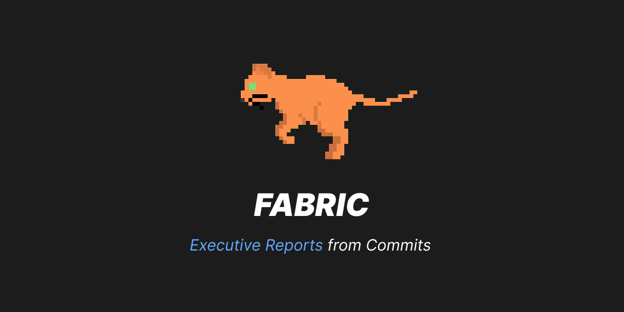 Building Fabric: How I Automated Stakeholder Reports from GitHub